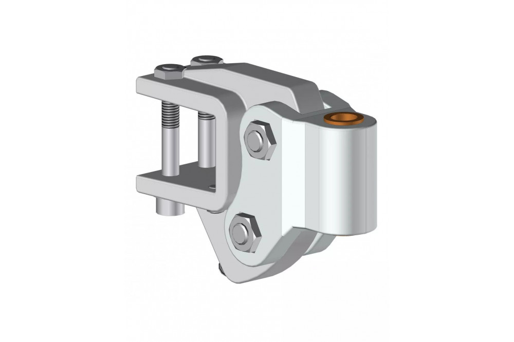 Soporte de brazo reversible ■ 35mm , RAL9010 - 1