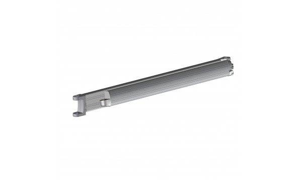SUPER Brazo 10º Recto 1M50 RAL 9010 - 1