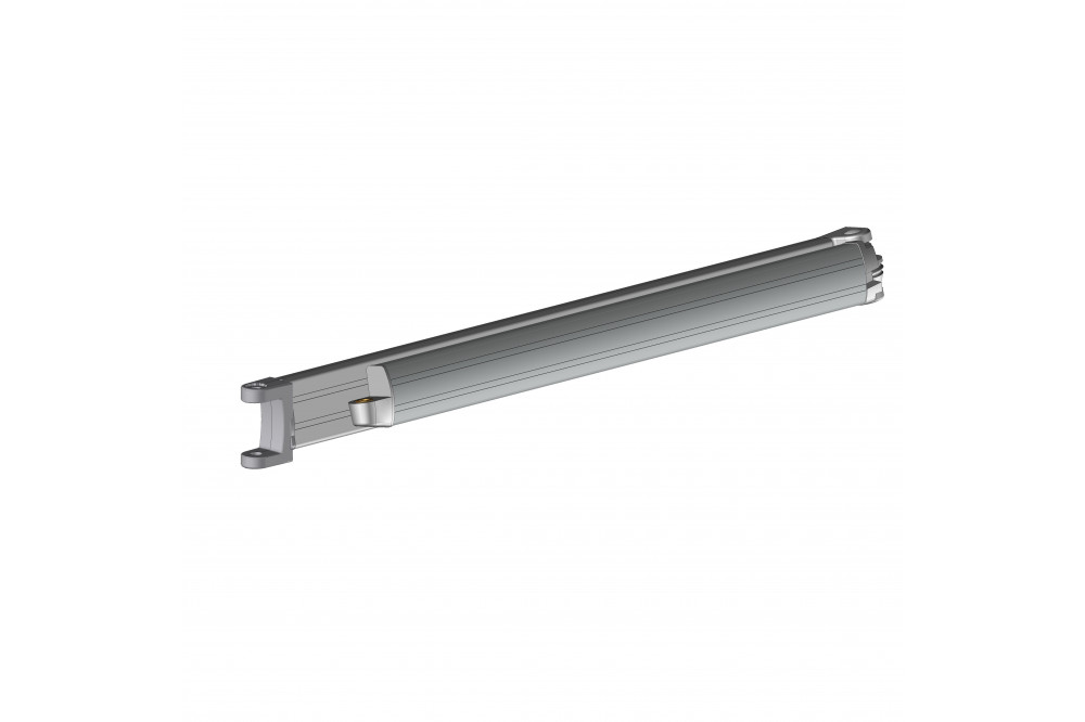 Bras SUPER 10º Droit 1M50 RAL 9010  - 1