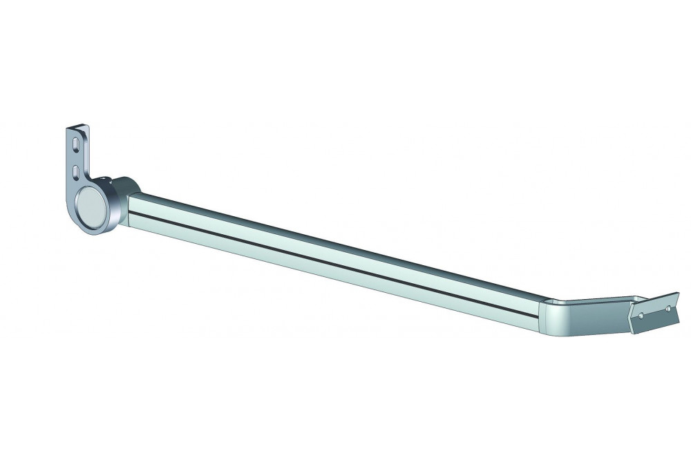 Brazo de resorte 0M80 ES10002+ES32 RAL 9010 - 1