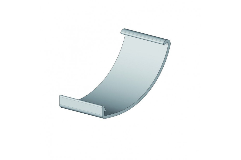 Pièce PVC GUIA C-600EX RAL 9006  - 1