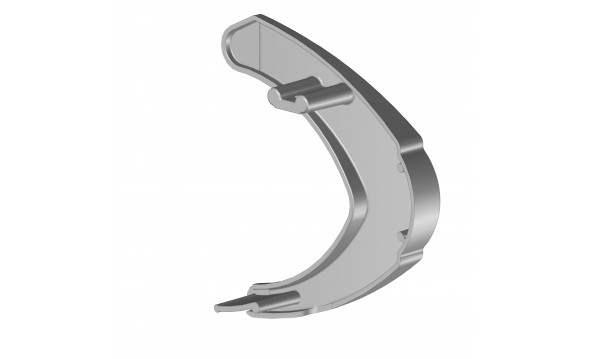 Embout Droit pour PU136 RAL 1015  - 1