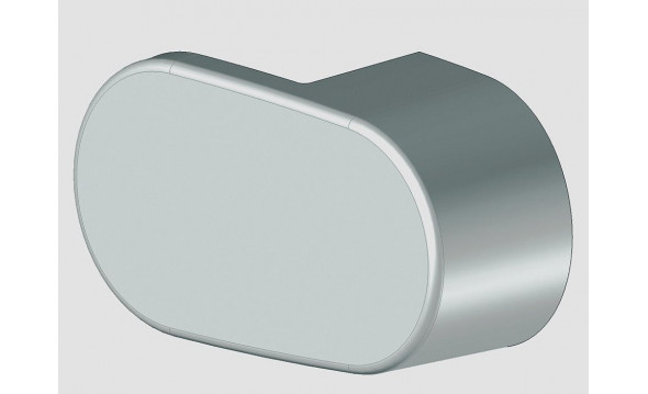 Tapa C123 Techo Izquierda RAL 9010 - 1