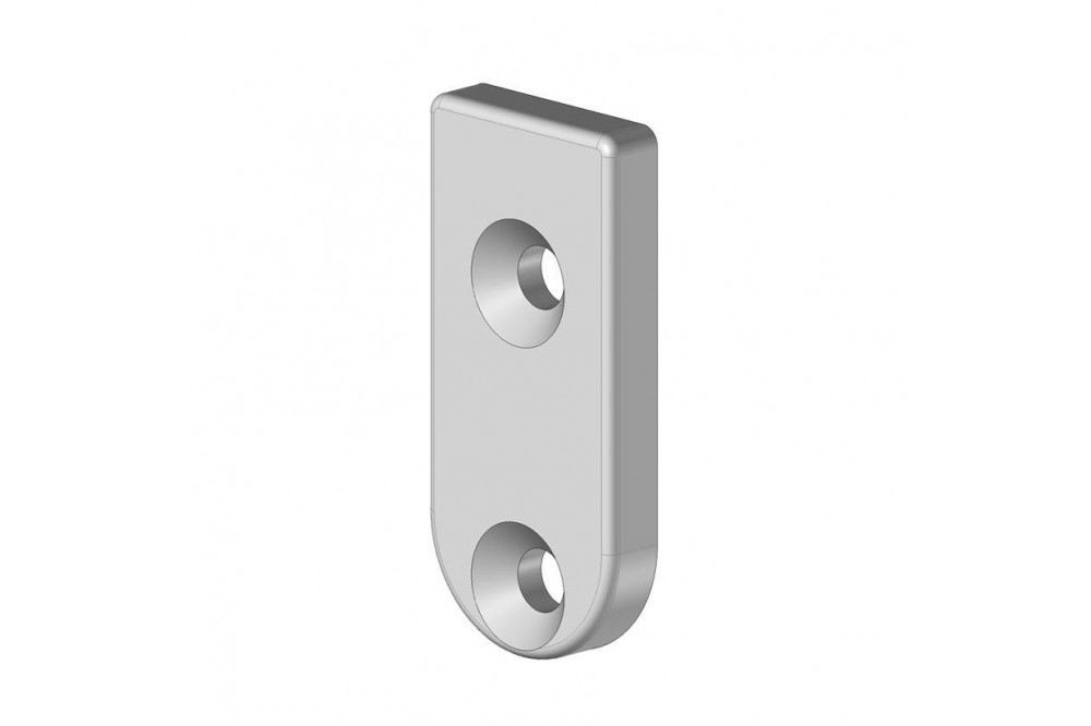Embout Profil PA13 RAL 9005  /300  - 1