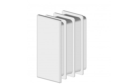 Tapa de PVC para TAC80 TAL 9010 - 1