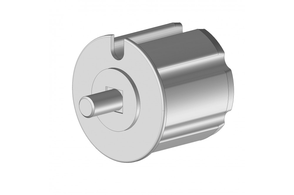 Tourillon 70 axe 13 mm TO70 RAL 8019  - 1