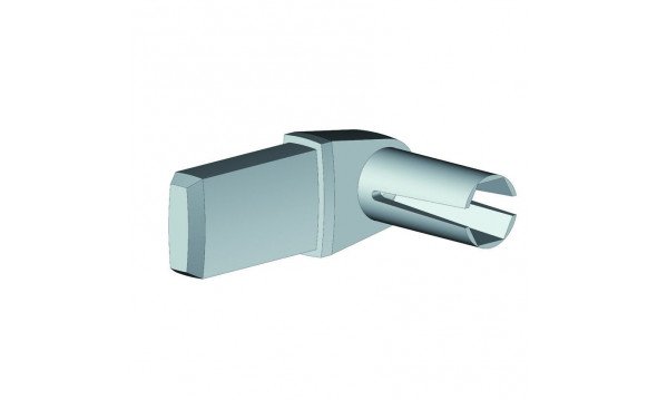 CONTERA SIMPLE ZAMAK RAL 9006 /100 - 1