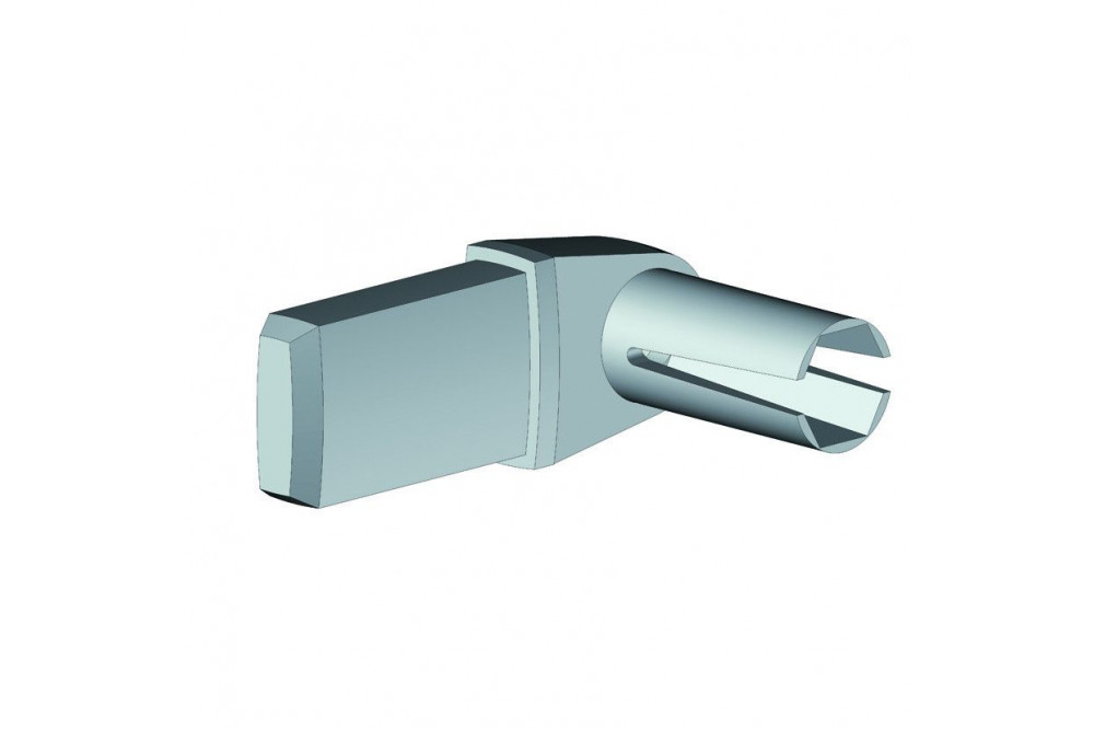 CONTERA SIMPLE ZAMAK RAL 9006 /100 - 1