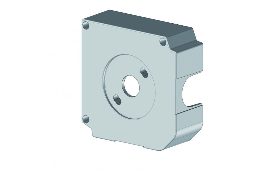 Soporte COFFRE 105 INYEC. RAL 9010 /20 - 1