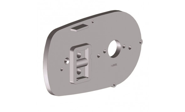 Tapa ciega VERANDA Izquierda RAL 9010 /8 - 1