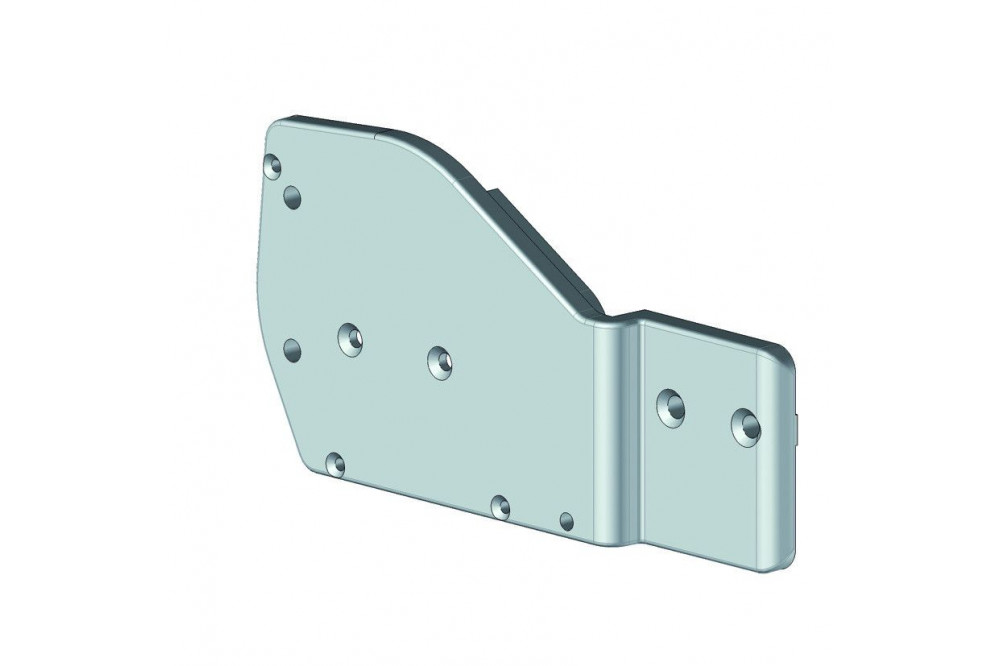 Embout Latéral VELUM Motorisé Gauche Brut  - 1