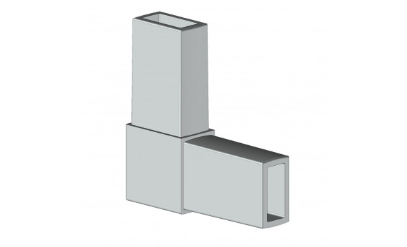 portail coude Simp Ral9010  - 1