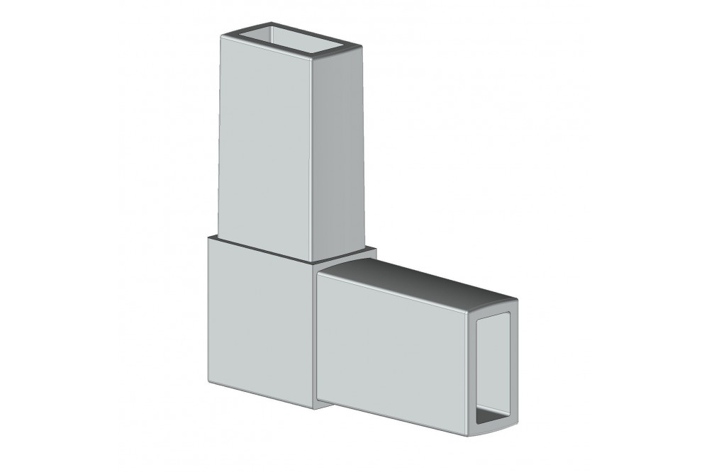 codo portal Simp Ral9010 - 1