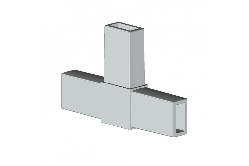 Pieza de compuerta Simp Ral9010 - 1