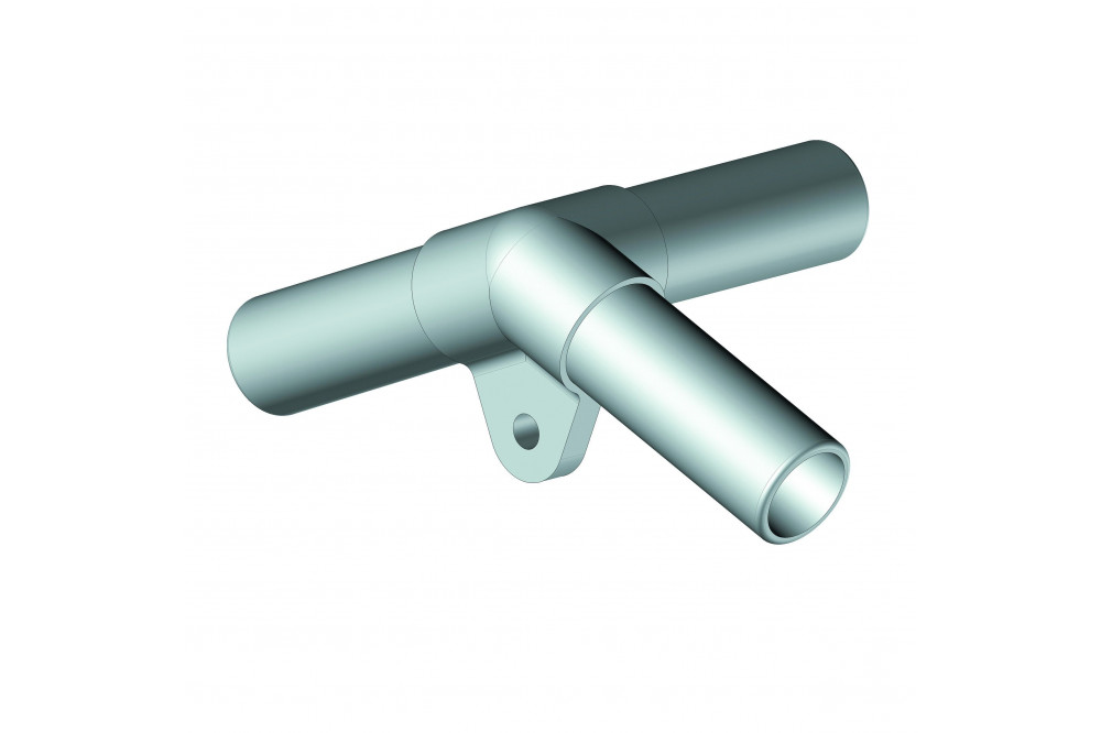 Pieza ABRI SERIE 40 135º RAL 9010 /10 - 1