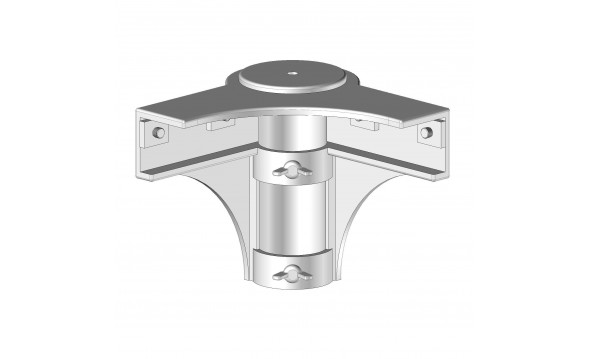 Soporte reforzado Pérgola 04 RAL 9010 /10 - 1 2