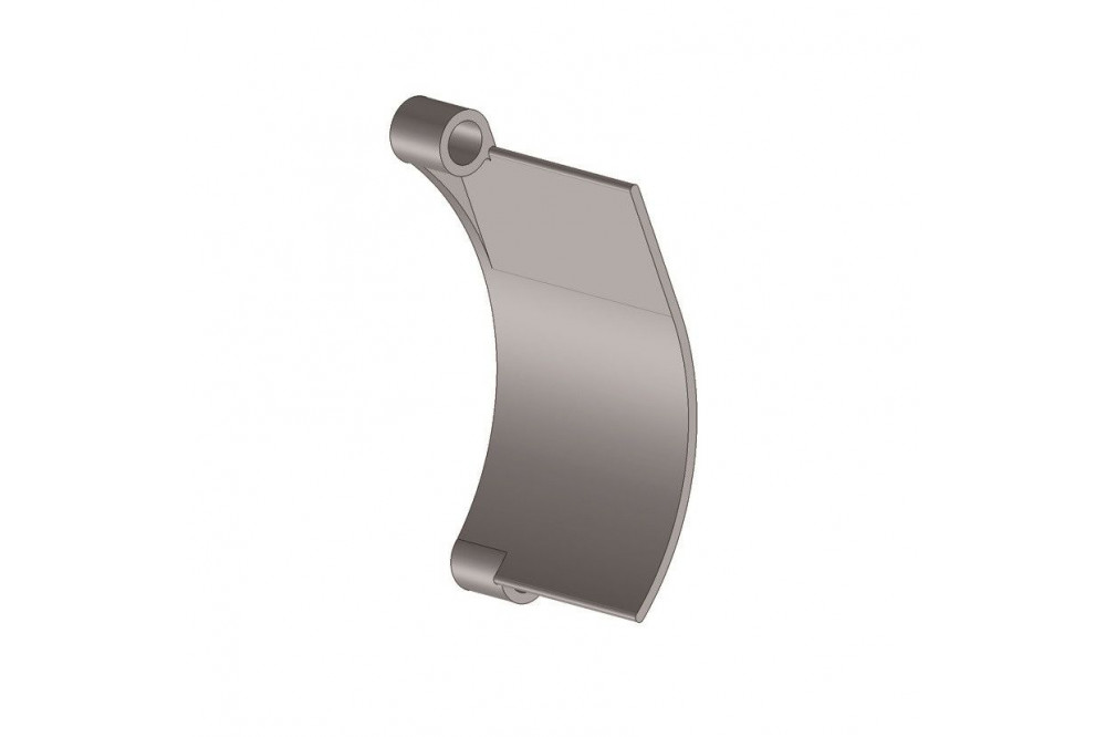 Pièce PVC Gauche pour C-105 RAL 9005 /100  - 2