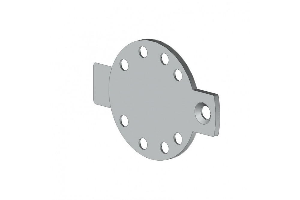 Soporte de cabrestante de aluminio para SU18 - 1