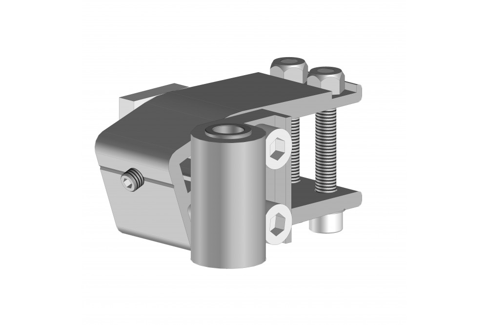 Soporte de brazo de aluminio extruido - 1