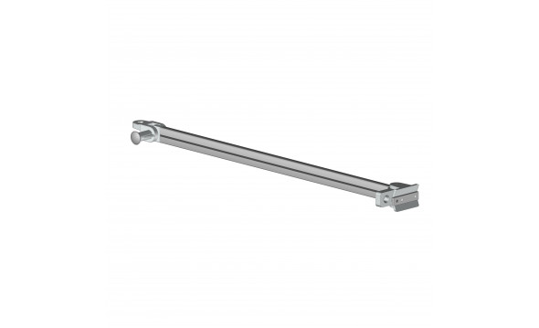 Brazo para balcón 0M50 Izquierdo Bronce Ral 9392 - 1