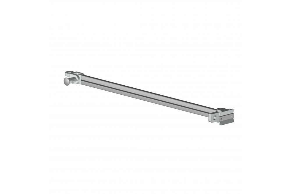 Brazo para balcón 0M50 Izquierdo Bronce Ral 9392 - 1