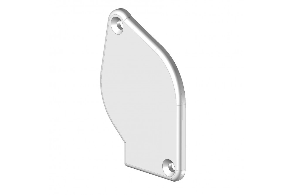 Embout BC PU36 GA Ral9010  - 1