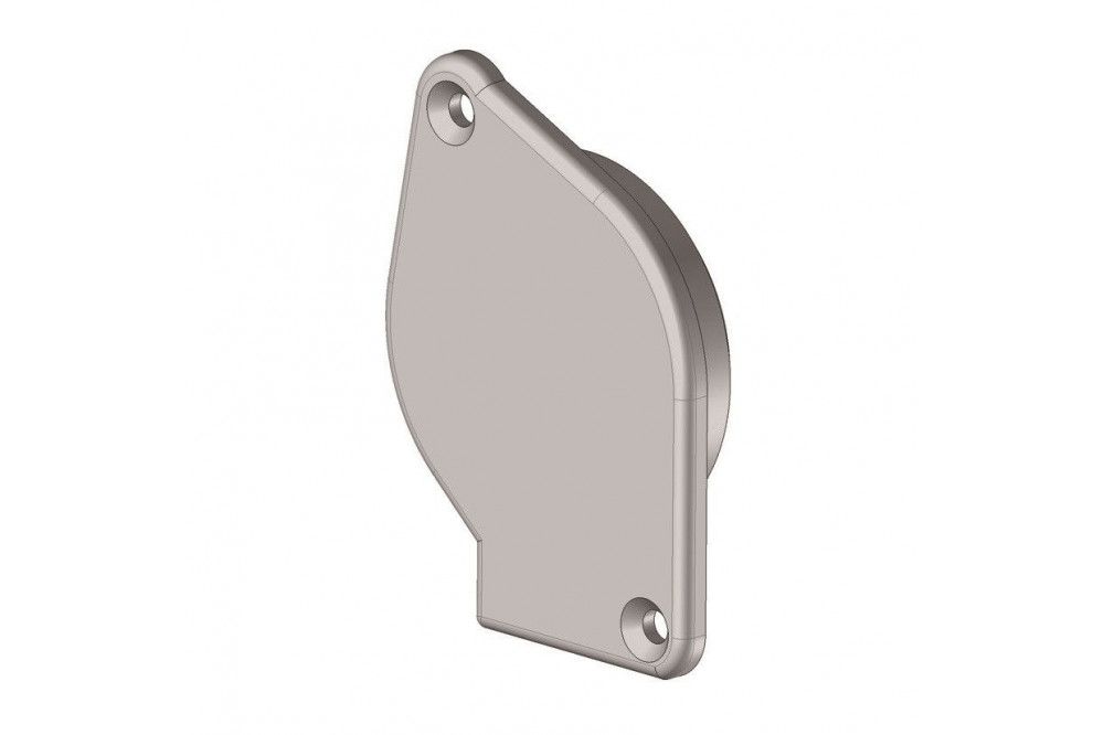 Tapa final izquierda de PVC RAL 1015 - 1