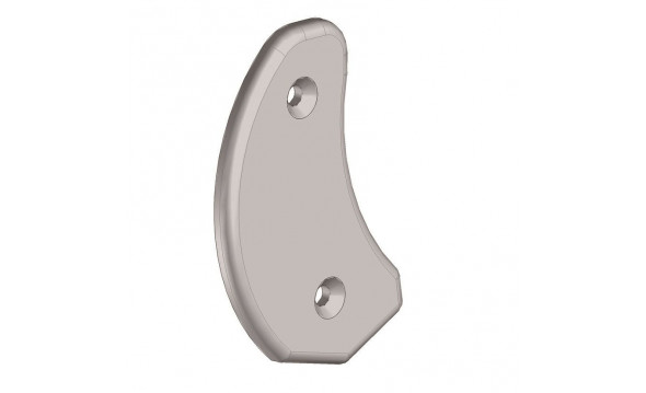 Embout Profil PU66 Droit Brut  - 2