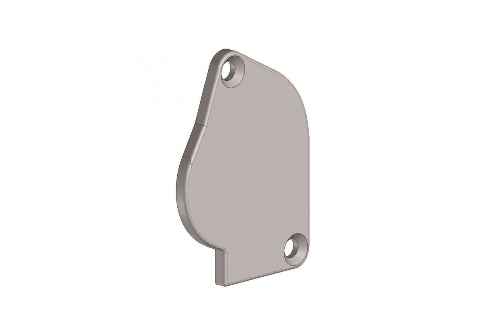 Tapa de PVC negro izquierda para PU9 / 100 - 1