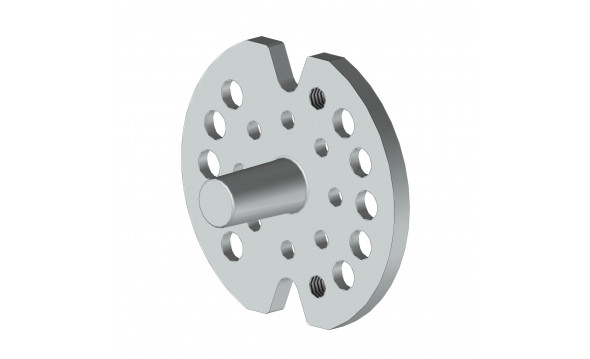 Soporte motor PBS con eje - 1