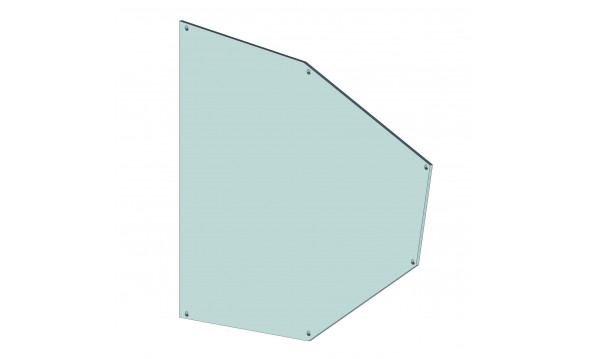 Joue de protection pour auvent AE295  - 1