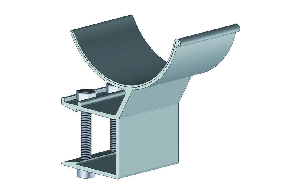Biretta extruida Ral9010 - 2