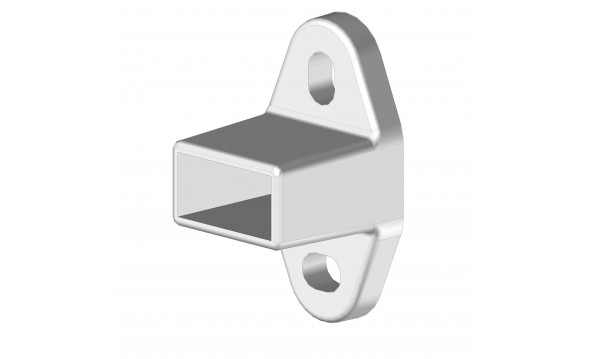 Soporte de pared para perfil 38X19 - 1