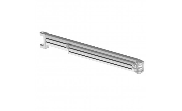 Brazo recto bajo macho alto 1,00m - 2 2