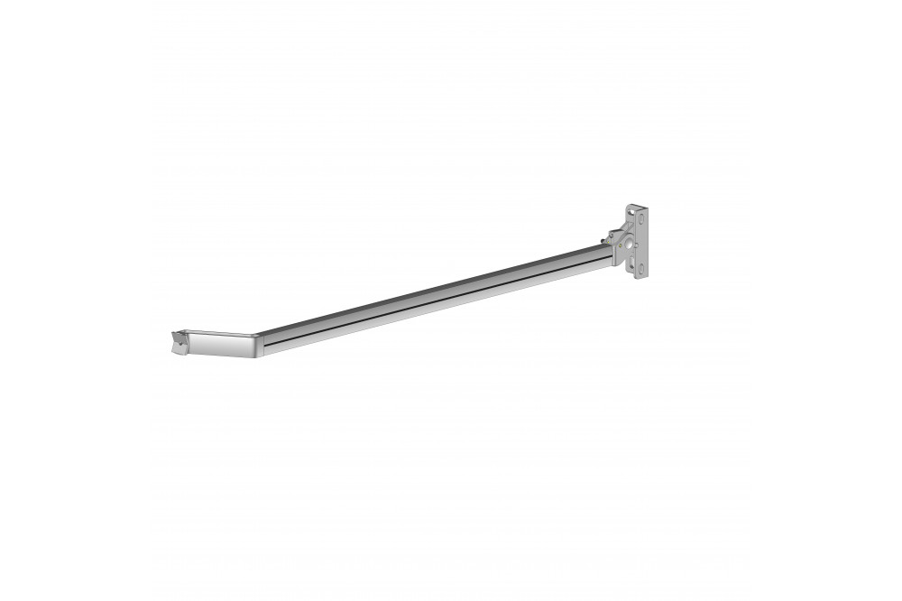 Brazo de resorte 1M20 ES10002+ES32 RAL 9010 - 2