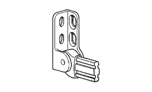 Soporte de brazo de ventana recto reforzado - 2
