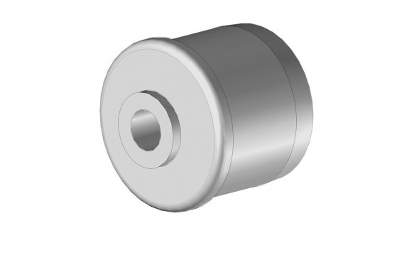 Muñón sin pasador PLASTICO RED.40 - 2