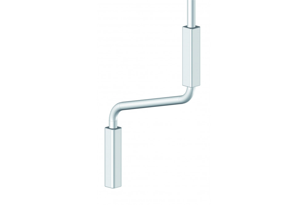 Manivelle Pleine 1M60 Ral9010  - 1