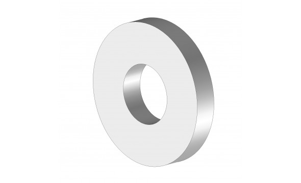 Arandela de PVC 10,5x30x3 - 1