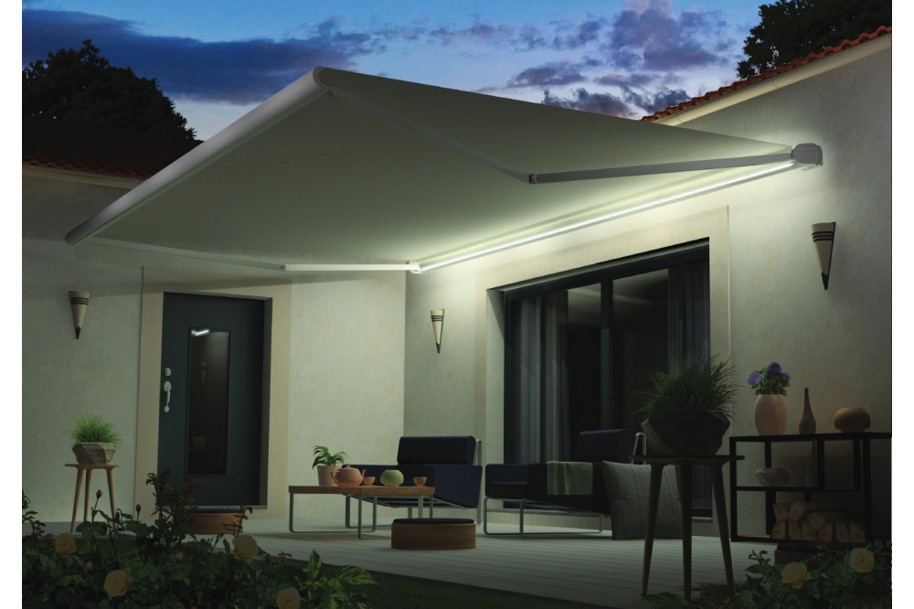 Toldo Coffre 131 - 4x3m Motorizado Secours LED Mando a Distancia - 1