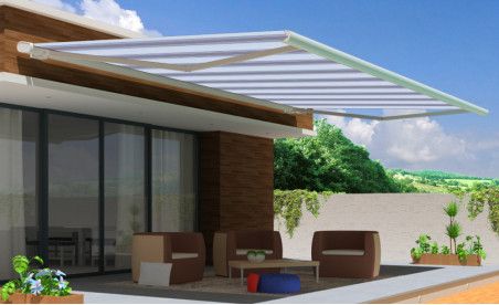 Toldo Artesonado 261 - 5x3,5m Secours Motorizado Mando a Distancia - 1