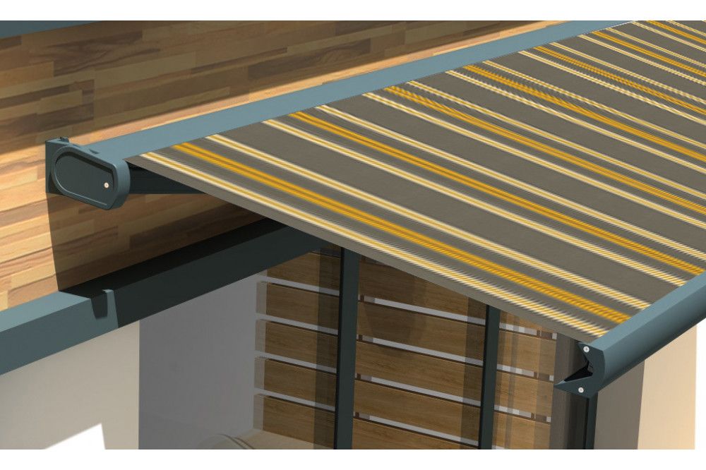 Toldo artesonado 97 - 3x2m Mando a distancia motorizado - 1