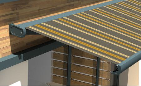 Toldo artesonado 97 - 3x2m Mando a distancia motorizado - 1