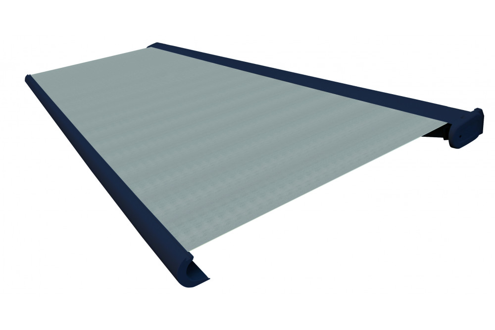 Store banne Coffre 131 - 6x3.5m Motorisé Sécours Télécommande Solaire  - 1